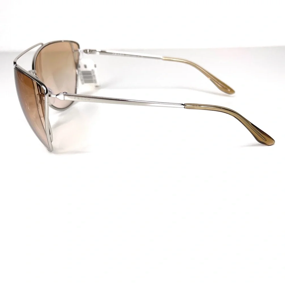 PRADA Sunglasses NEW PR 65VS-1BC232 Silver / Pink Gradient Orange NEW - Picture 5 of 13